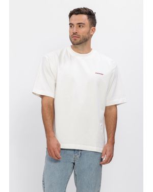Pockies Herren Polos & T-Shirts Alarmclock Tee - Weiß