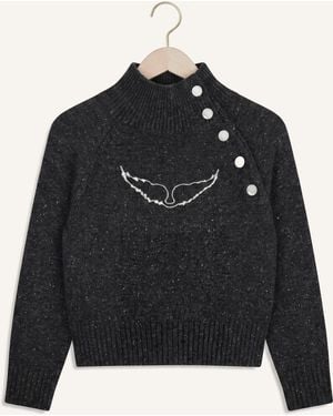 Zadig & Voltaire Mädchen Pullover & Cardigans X60808 - Schwarz