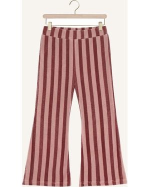 House Of Jaimie Mädchen Hosen Flared Pants - Rot