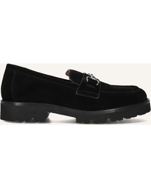 Unisa Damen Loafer Forum - Schwarz