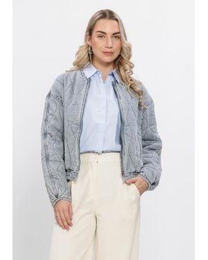 Simplee Damen Jacken Jacket - Blau