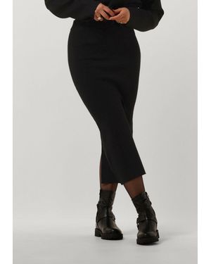 Object Damen Röcke Objreynard Hw Knit Skirt - Schwarz