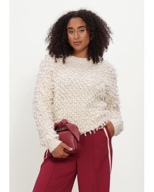 Pom Damen Pullover & Cardigans Naomi Ivory - Rot