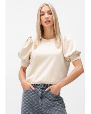 Minus Damen Tops & T-Shirts Mslivana T-Shirt - Weiß