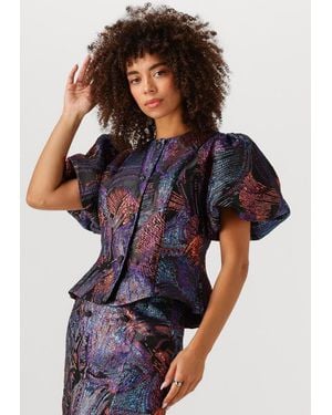 Y.A.S Damen Blusen Yasmadonna Ss Top - Mehrfarbig