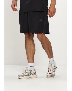 adidas Herren Hosen Techess 3S Short - Schwarz