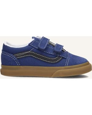 Vans Jungen Sneaker Old Skool V - Blau