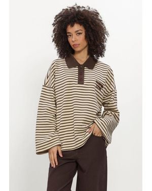 Harper & Yve Damen Pullover & Cardigans Pollie-Ju - Natur