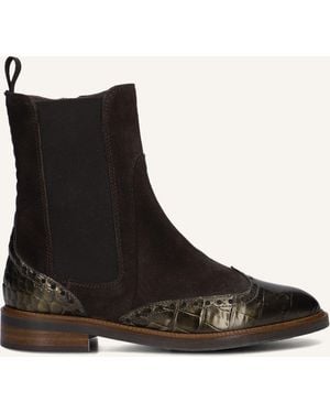 Pertini Damen Stiefeletten 32068 - Braun