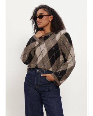 Minus Damen Pullover & Cardigans Msinara Rws Knit Pullover - Blau