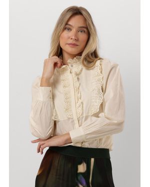 Antik Batik Damen Blusen Charlotte Blouse - Natur