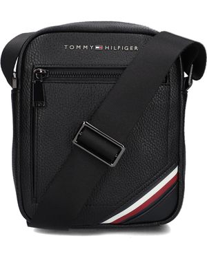 Tommy Hilfiger Reportertasche Th Central Mini Reporter - Schwarz