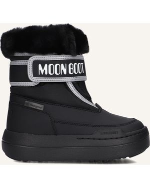 Moon Boot Mädchen Boots Jr Park Strap - Schwarz