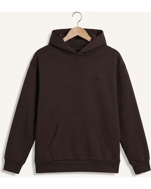 Lyle & Scott Jungen Pullover & Cardigans Heavy Weight Drop Shoulder Hoodie - Braun