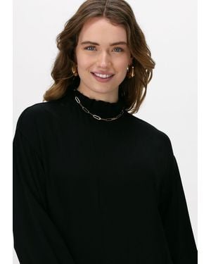 NA-KD Minikleid Frill Detail Mini Dress Damen - Schwarz