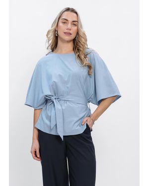 Mos Mosh Damen Blusen Mmrikas Roy Blouse - Blau