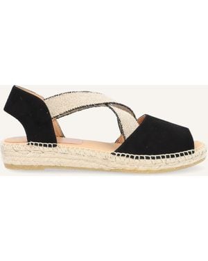 Kanna Damen Espadrilles Ada - Schwarz