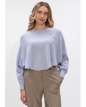 Dante6 Damen Pullover & Cardigans Montre Monogram Sweater - Blau