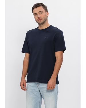 G-Star Herren Polos & T-Shirts True Regular R T - Blau