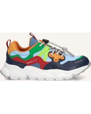 Flower Mountain Jungen Sneaker Yamano 3 Junior - Schwarz