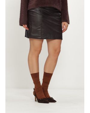 Object Damen Röcke Objliva Hw Short Skirt 147 Nd - Schwarz