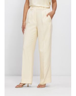 Second Female Damen Hosen Lino Classic Trousers - Natur