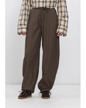 Second Female Damen Hosen Blink New Cargo Trousers - Braun