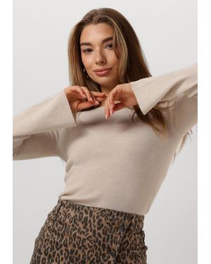 Modström Damen Tops & T-Shirts Hirokimd O-Neck - Natur