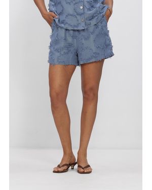 Studio Amaya Damen Hosen Sofia Short - Blau