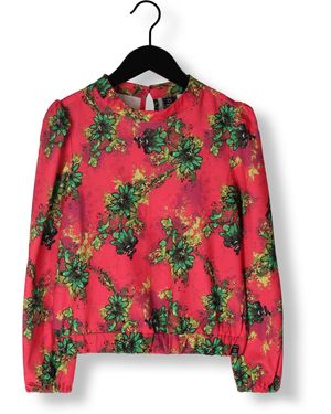 Indian Blue Jeans Indian Jeans Bluse Shirt Ls Bloom Bow Mädchen - Rot
