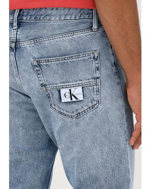 Calvin Klein Straight Leg Jeans Dad Jean - Blau