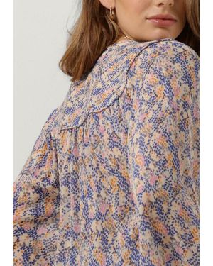 Second Female Bluse Poppi Shirt - Grau