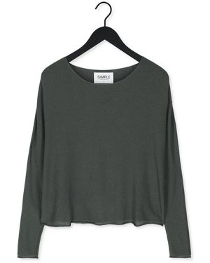 Simplee Top Knitted Sweater Ellena Es - Mehrfarbig