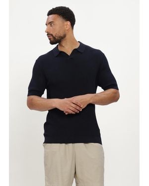Saint Steve Herren Polos & T-Shirts Evan-S - Blau