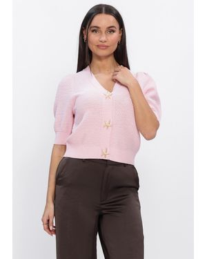 Notre-v Damen Pullover & Cardigans Nv-Hidy - Weiß