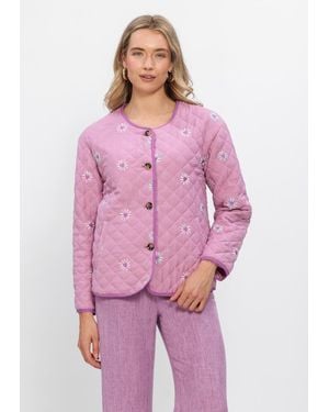Ydence Damen Jacken Jacket Robylin - Pink