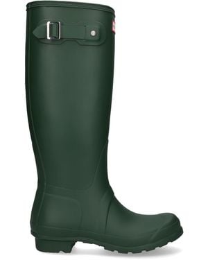 HUNTER Gummistiefel Womens Original Tall - Grün