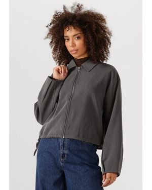 Object Damen Jacken Objsigrid Re Lo Bomber - Grau