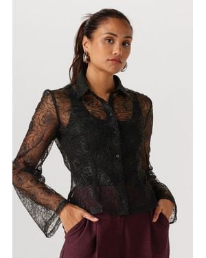 Modström Damen Blusen Roccomd Shirt - Schwarz