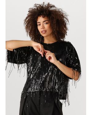 Moves Damen Tops & T-Shirts Mandi Blouse 4451 - Schwarz