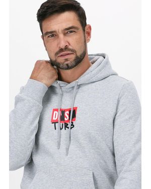 DIESEL Sweatshirt-Girk-Hood-B8 Herren - Grau