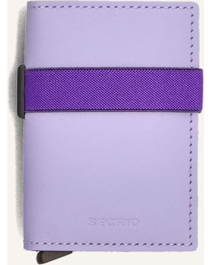 Secrid Damen Portemonnaies Bandwallet Matte - Lila