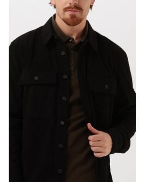 Colourful Rebel Overshirt Logan Corduroy Shirt - Schwarz