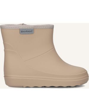 Enfant Mädchen Stiefel Rainboot Short - Schwarz