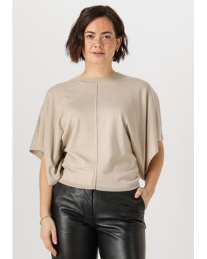 EST'SEVEN Damen Tops & T-Shirts Suzette Top - Natur