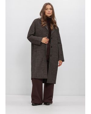 WITHBLACK Damen Jacken Wblvista Checked Coat - Mehrfarbig