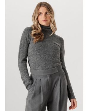 Liu Jo Damen Pullover & Cardigans 3.0 Maglia Chiusa M/L - Grau