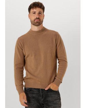 Anerkjendt Herren Pullover & Cardigans Akrico Lambswool Knit - Braun