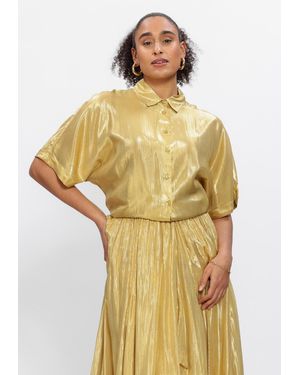 Mes Demoiselles Damen Blusen Light - Gelb