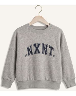 Nixnut Jungen Pullover & Cardigans Split Sweater - Grau